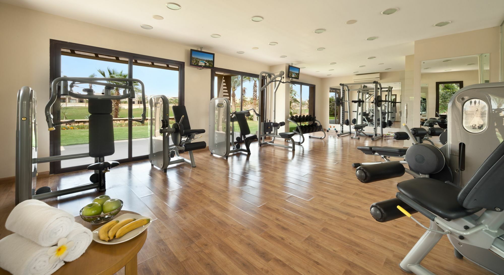 Jaz Little Venice Golf Resort Ain Sukhna Eksteriør billede The gym at the resort