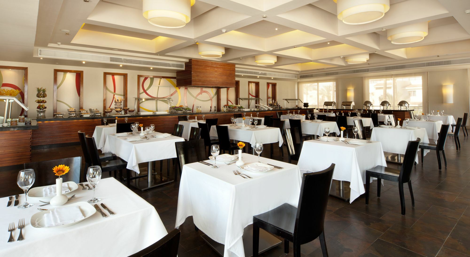 Jaz Little Venice Golf Resort Ain Sukhna Eksteriør billede The interior of the restaurant